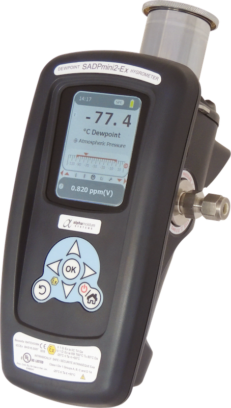 SADP Mini 2 Atex portable moisture analyser
